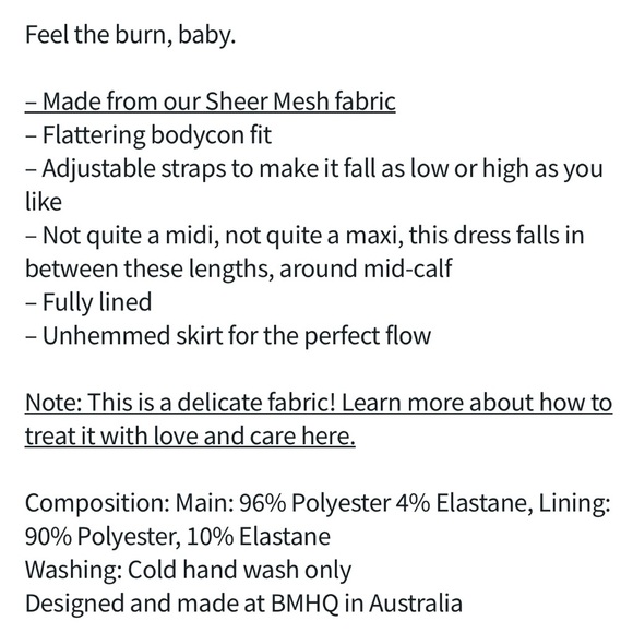 Blackmilk Inferno Sheer Bodycon Slip Dress LIMITED - midi black mesh flame XL - Picture 8 of 10